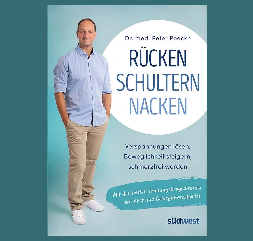 Buchcover: Rücken - Schultern - Nacken - schmerzfrei werden mit dem besten Trainingsprogramm