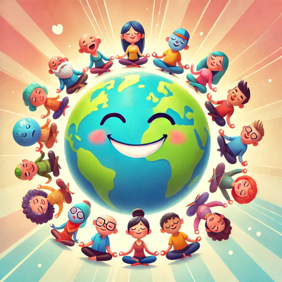 Symbolzeichnung Der 1. UN-Weltmeditationstag