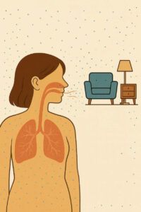 Mikroplastik in Innenräumen, in Wohnung und Auto. Symbolbild